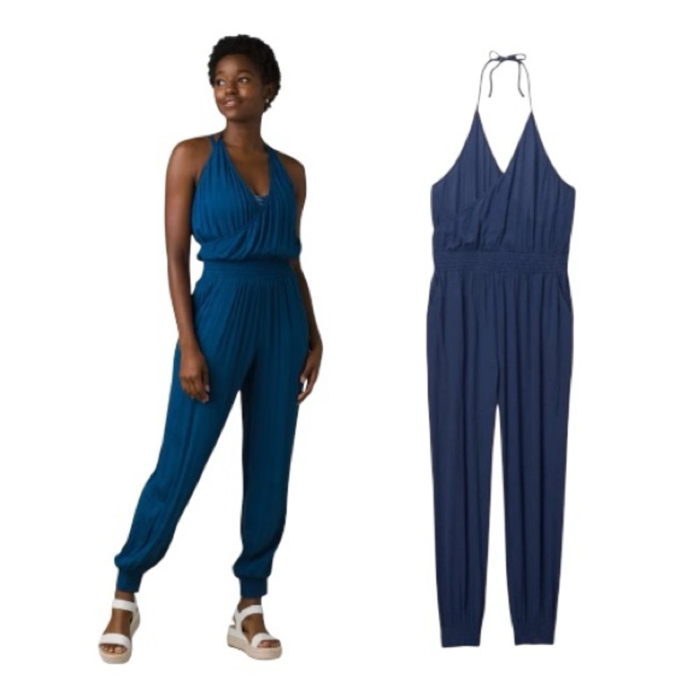 Prana Jumpsuit Women’s Medium‎ Belize Navy FERNIE